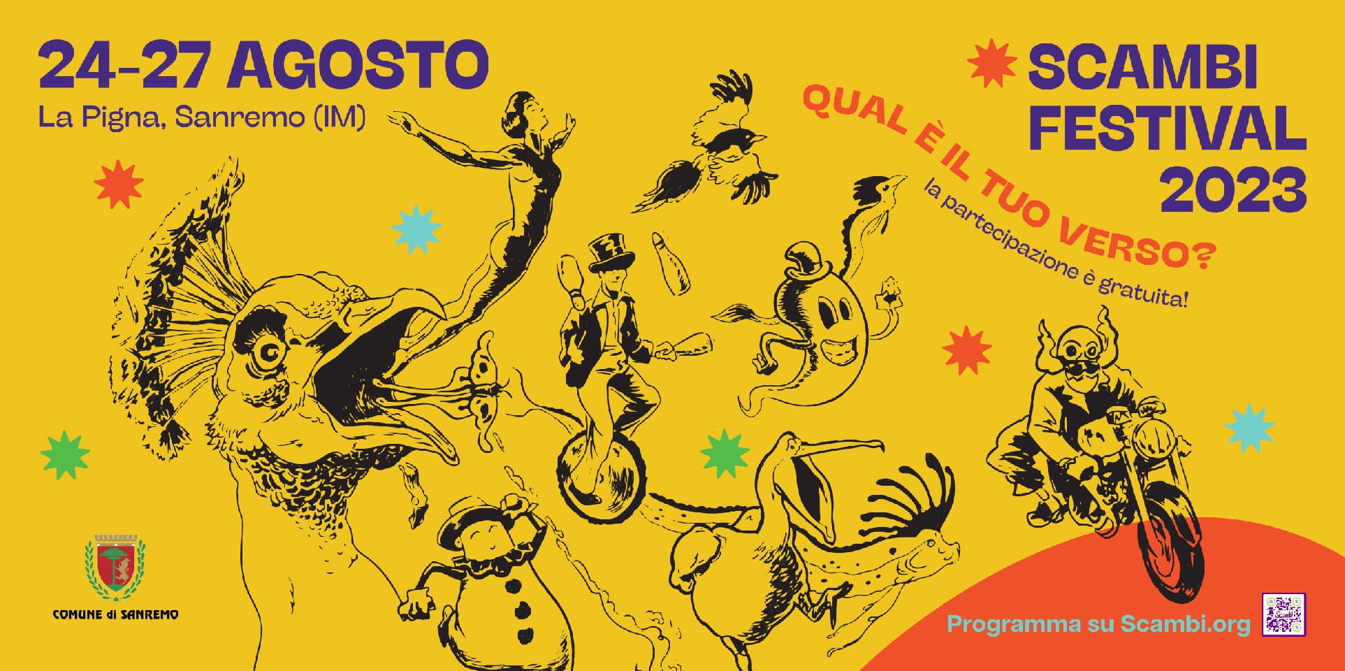 Mega manifesto Scambi Festival 2023